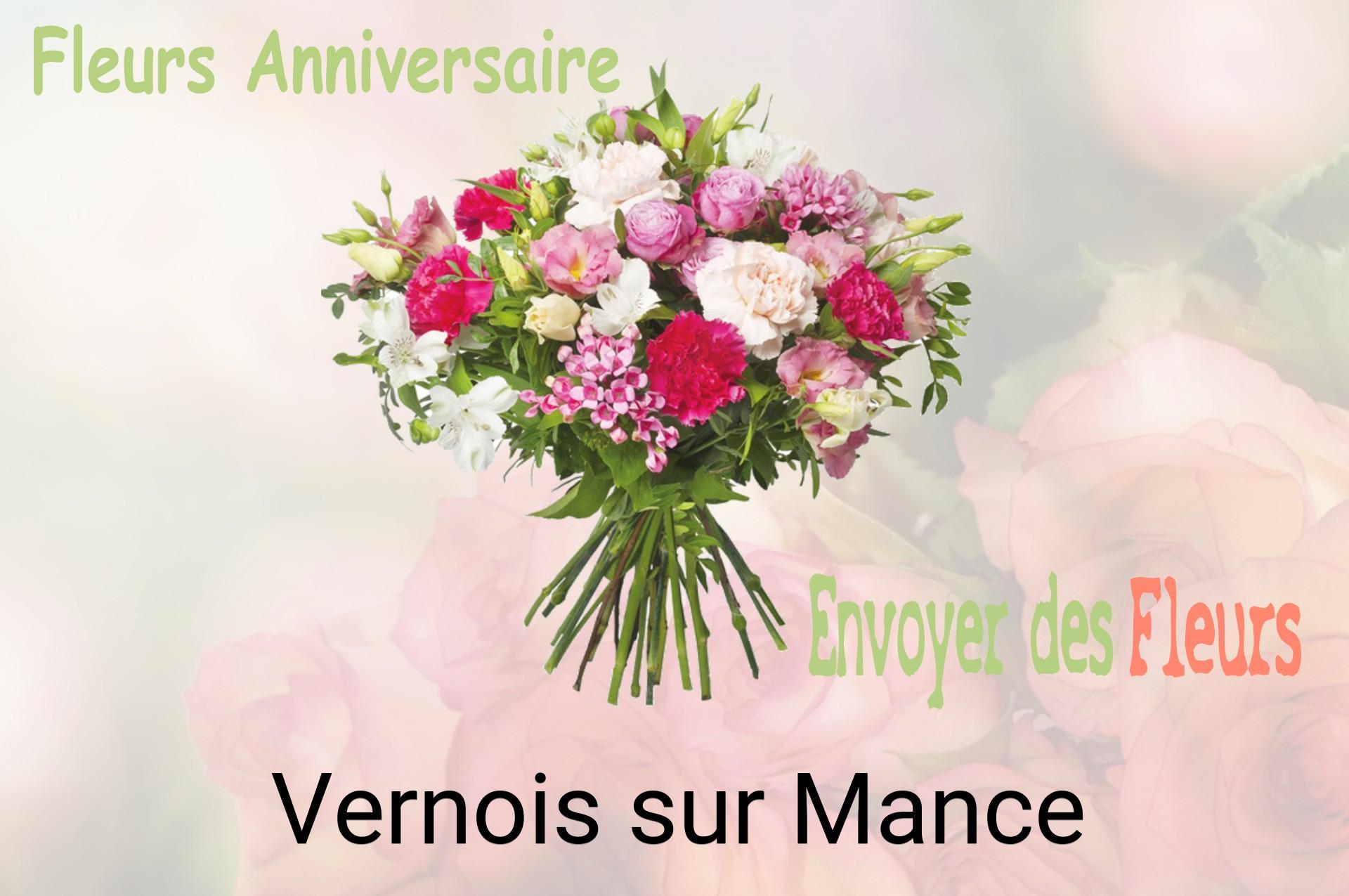 Bouquet de fleurs d’anniversaire livré à Vernois-sur-Mance
